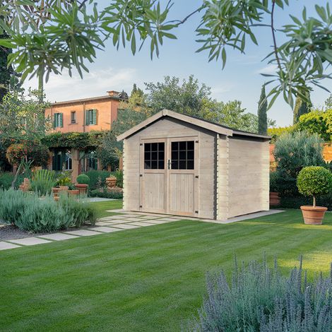 Casetta in legno da giardino rettangolare 298x198 cm