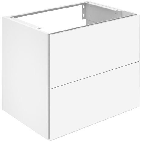 KEUCO X-LINE Meuble sous-lavabo, 2 tiroirs frontaux,
