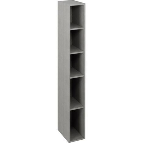 Boîte étagère ouverte ESPACE 20x172x32cm, Chêne Argenté (1/5)