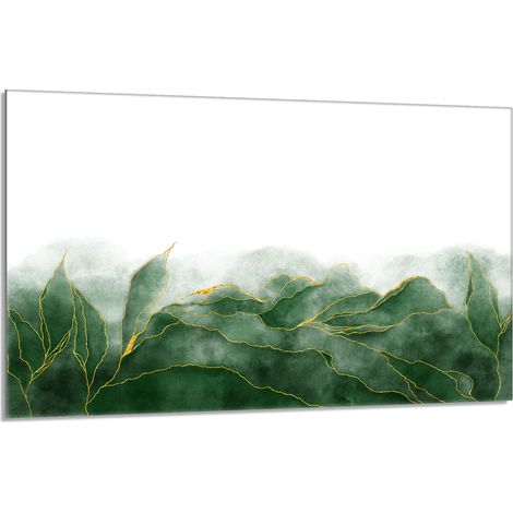 Glas-Herdplattenschutz 80x52 Blätter (1/5)