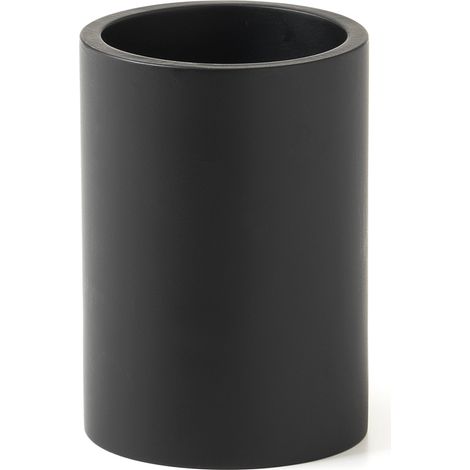 Portaspazzolini d’appoggio in resina BR98 Gedy serie BRENDA Nero