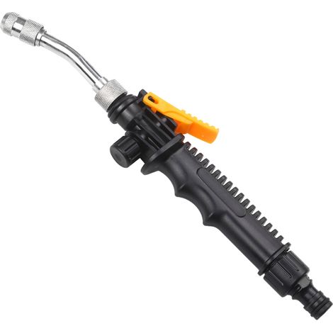 Nettoyeur haute pression 2 en 1 avec buse à jet plat et jet plat, pour un nettoyage sûr et efficace. Lance de lavage à fort impact. Idéal pour une utilisation domestique sur le bois, la brique, le bét (1/5)