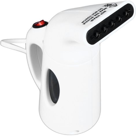 Fer à repasser vapeur portable pour vêtements, vapeur puissante et pénétrante, élimine les plis, idéal pour la maison, le bureau et les voyages. Prise US 110 V/120 V. (1/5)