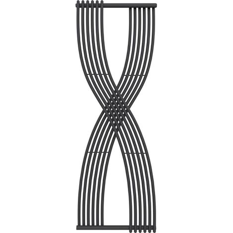 Reina Dimaro Designer Vertical Radiator 1760mm H x 620mm W Anthracite (1/4)