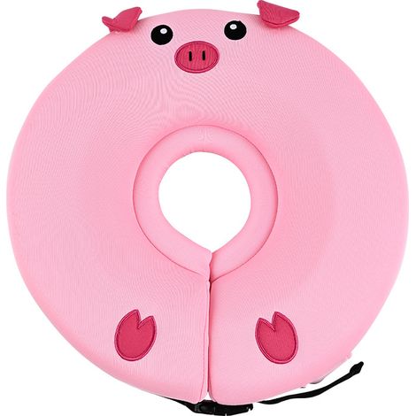 Non-inflatable Baby Float, Neck Ring, Soft 3D Cloth, Infant Pool Float Game, Baby Neck Rings, Attachment Tool (1/5)