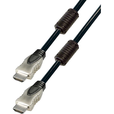 Cavo hdmi™ ad alta velocità con ethernet da hdmi-plug 19 pin a hdmi-plug 19 pin, 2,0 m, cable - ø 7,3 mm, awg28 (1/2)