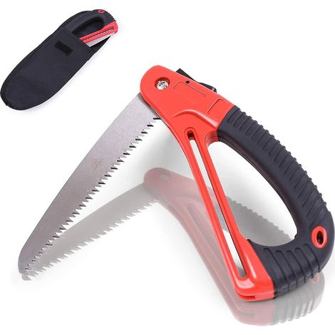 scie Pliante Laguer Avec Tui - Scie Elagage Pliante Pour Bois Pour Travaux, Jardin, Camping Ou Autres Activits (1/4)