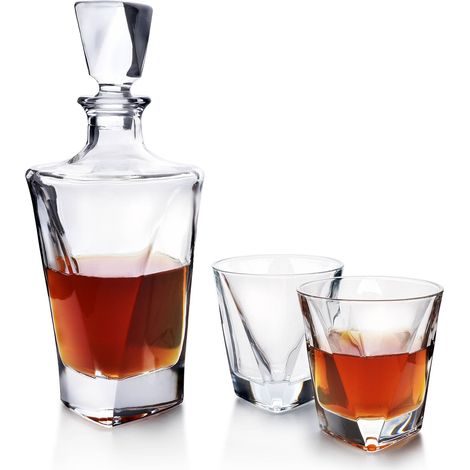 Caraffa EVA TRIANGLE + 6 bicchieri 280 ml/780 ml (1/2)