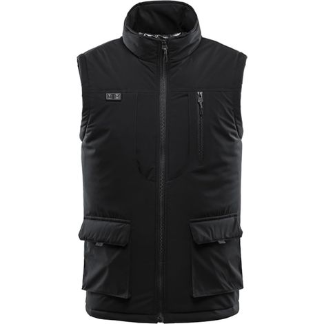 Gilet riscaldato da uomo, riscaldamento intelligente a undici zone, doppio controllo, gilet invernale per attività all'aperto, 3 impostazioni di temperatura e velocità per attività outdoor (XXL)