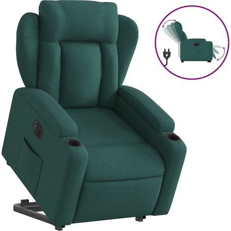 Maison Exclusive - Relaxsessel mit Aufstehhilfe Elektrisch Dunkel