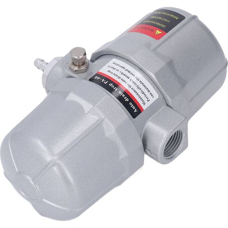 Automatischer pneumatischer Kondensatablauf für Luftkompressor, Tank, G1/2 Ablassventil, Schraubenablauf. (1/5)
