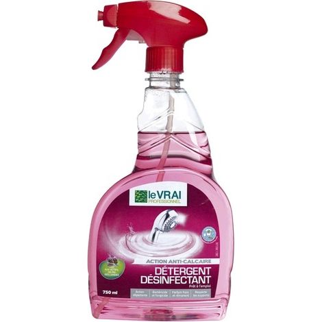 Détergent Désinfectant Sanitaires Colis de 6x750ml - Action Pin