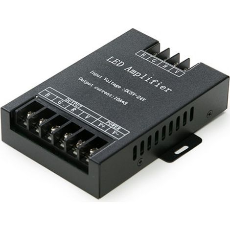 Amplificador Señal Tira LED RGB 12-24VDC ► 360/720W (1/2)
