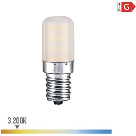 Ampoule LED Tubulaire E14 – 3W – 250lm – 3200K – Lumière chaude – 1,8x5,2cm - 98891 (1/3)