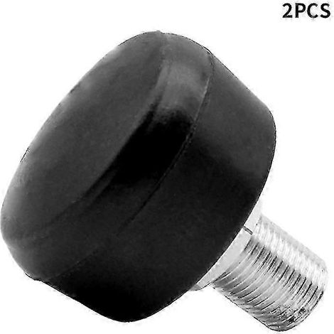 Lot de 2 embouts réglables à double rangée pour patins à roulettes, faciles à installer. Butée de pied. (1/5)
