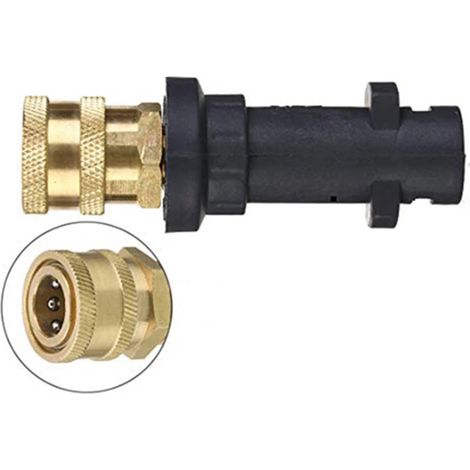 Adaptateur pour nettoyeur haute pression 1/4 pouce, connecteur pour nettoyeur haute pression K2 K3 K4 K5 K6 K7 (1/5)