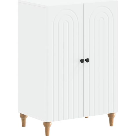 Armario Zapatero ALKMAAR 59,5 x 39,5 x 90 cm Blanco vidaXL (1/5)