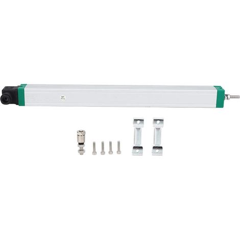 Linearmaßstab Schutzart IP67 Elektronischer Lineal Zugstangen Verschiebungssensor für Spritzguss Universelle Linearer Positionssensor aus Edelstahl(KTC-300)