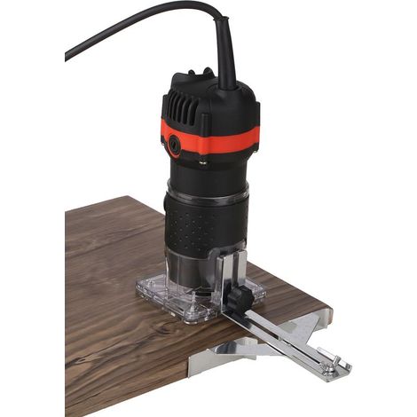 800W 30000R / Min Router en bois électrique multifonctionnel Router de coupe en bois stratifié de rainure de tamis à sous-gorge pour charpentier avec des fraises de 15 pcs 220V 220V (1/5)