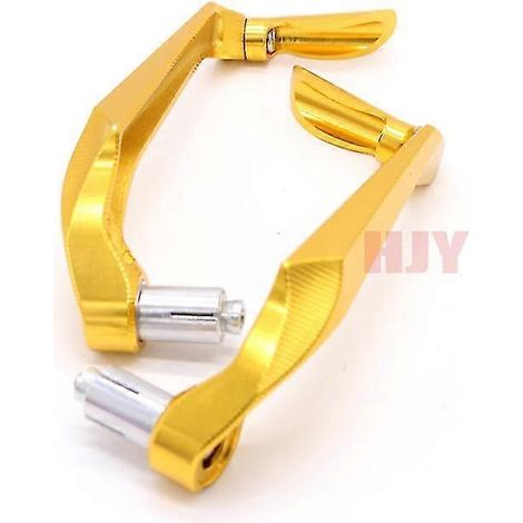 Protection universelle pour leviers de frein et d'embrayage de guidon de moto 7/8" (22 mm) pour Aprilia RSV4 (2009-2017) et RSV4RF (2009-2017) - Couleur : Doré (1/5)