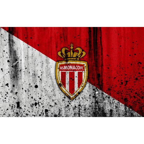 Papier peint panoramique Foot / Football - AS Monaco FC - 130 cm x 81 cm (1/2)