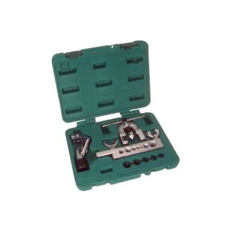 Kit de Esquinas de Manguera de Freno Jonnesway AN040043N, para Líneas de Freno, adaptadores para puntas de abocardado, cortador de línea, compatible con cobre y acero.