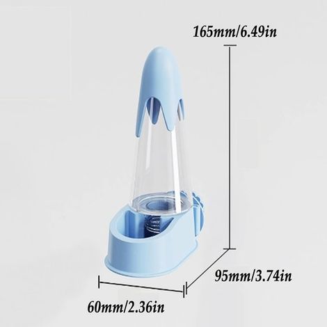Bebedero para jaulas de pájaros - Bebedero automático para loros - Comedero automático - Dispensador de agua automático (1/5)