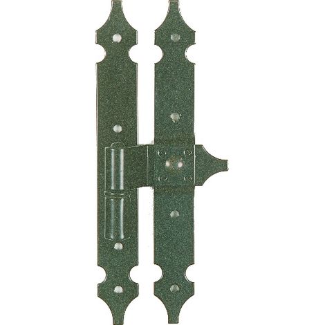 CERNIERA FERRO POLIMERIZ 6304 A FILO 25 CM- 4,0 pz