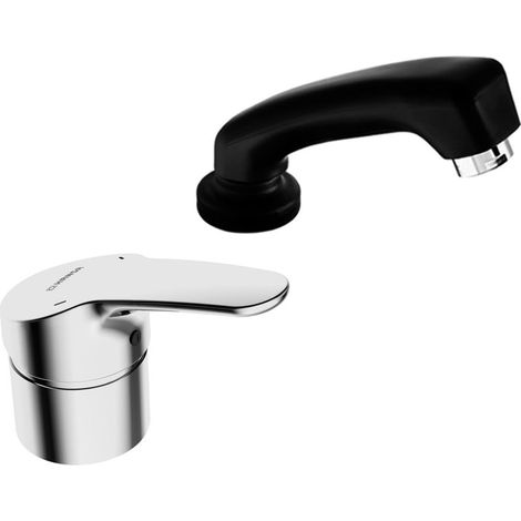 HANSA HANSAMIX Einhebelmischer, Friseurarmatur, Ausziehbrause, (1/3)