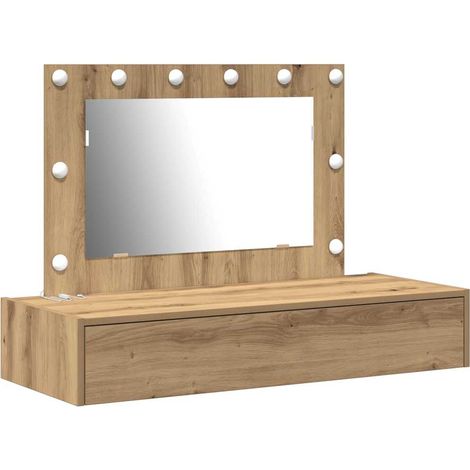 Maison Exclusive - Schminktisch mit Speicher Braun 100 x 40 x 70