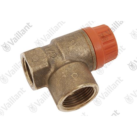 VAILLANT Soupape de sécurité, saumure, 3 bar VWF 58+88+118/4 u.w. Vaillant-Nr. , 0020222860