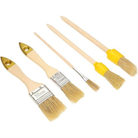 Lot de 5 pinceaux universels 20 cm (1/5)