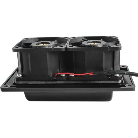Ventilador de extracción lateral de 12 V para caravana/autocaravana - Silencioso y de alto rendimiento - Fácil instalación