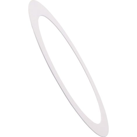 IluminaShop - Aro Blanco Supletorio Cubre Hueco para Downlight 20W