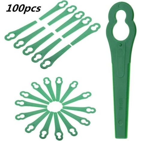 Replacement plastic chainsaw blade for Florabest LIDL FRTA 20 A1, green model -B.