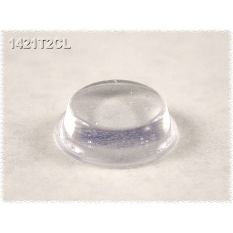 Piedino di fissaggio autoadesivo, rotondo Naturale (Ø x A) 12.7 mm x 3.5 mm Hammond Electronics 1421T2CL 24 pz.