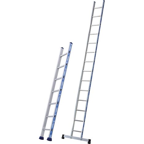 Tubesca Comabi – Échelle simple aluminium renforcée 3,56m – Charge maximale 150kg – Normes EN 131 – Pour chantiers intensifs et espaces confinés