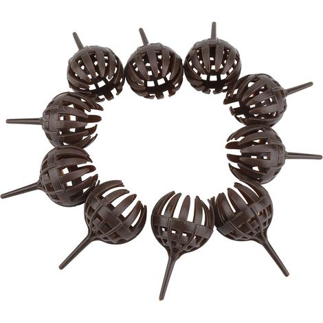Boîte D'engrais Réutilisable, 100 Pièces, Panier de Granulés D'engrais pour bonsaï, Pots de Jardinière, Conteneur à Libération Lente, Tasses de Nutrition pour (grande boîte à griffes) (1/5)