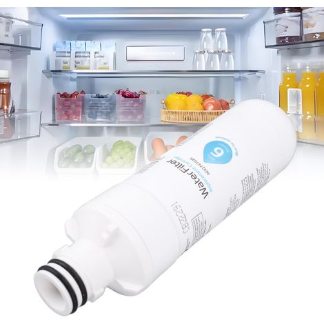 Filtro acqua per frigorifero - ADQ747935 - Carbone attivo - Ricambio compatibile, lunga durata 6-12 mesi, facile installazione (1/5)