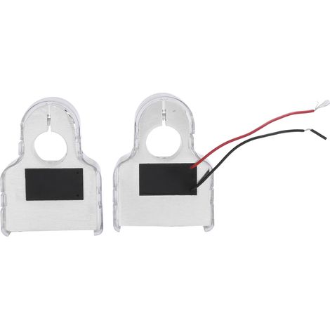 Audiomodifikation für Autos und Yachten, Batterieklemmenbaugruppe, Batteriestecker, Batterieklemme, Batterieklemme mit Anzeige B (silber). (1/5)