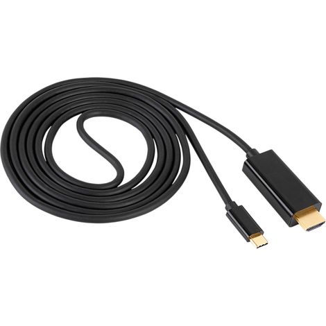 Câble adaptateur USB-C 3.1 vers HDMI 4K Akyga AK-AV-18 1,8 m (1/2)