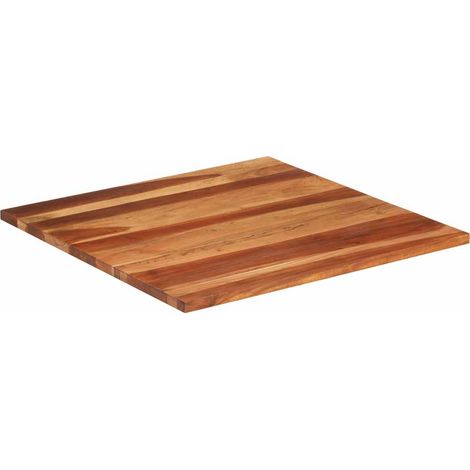 Maison Exclusive - Tischplatte Massivholz Palisander 25-27 mm 80×