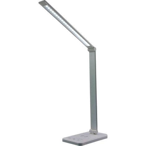 LED Tischleuchte Jenny silber 33 x 18 cm warmweiß-kaltweiß dimmbar