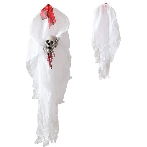 Geister Dekoration Totenkopf Gothic Knochen Geisterbraut
