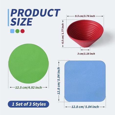 Set da 3 pezzi: apribottiglie, morsetto in gomma riutilizzabile, apribottiglie multiuso, adatto alla maggior parte delle bottiglie. 12,5/12,8/9,5 cm (multicolore) (1/4)