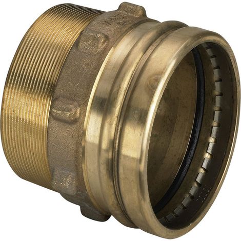 Übergangsstück Sanpress XL 2211XL in 76,1mm x R2 1/2 Rotguss (1/2)
