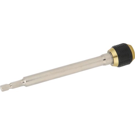Adaptateur à changement rapide pour foret électrique, connecteur 1/4 po, tige hexagonale, outil convertisseur escamotable, 150 mm / 5,9 po (1/5)