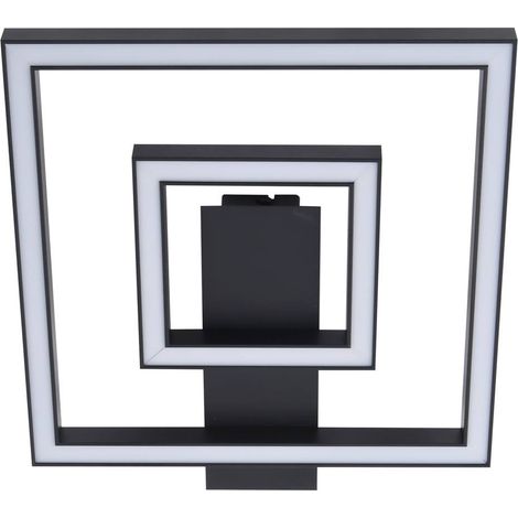 LED-taklampa "Madamo" aus aluminium / grå / zink für vardagsrum / matsal von Lindby