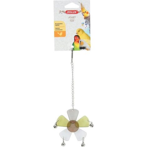 Gioco a sospensione con fiore in acrilico (1/2)