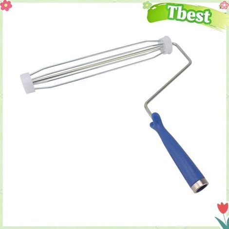 Tbest Châssis à rouleaux Roller Frame Ergonomic Handle High Strength Easy Control Paint Roller Frame For outillage main 12 pouces (1/5)